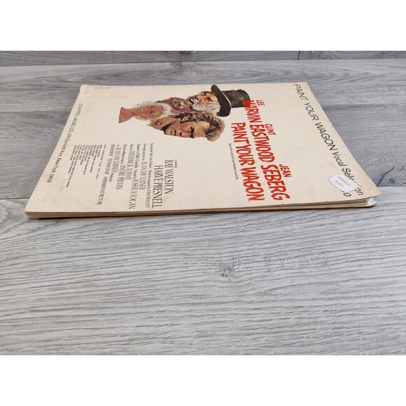 PAINT YOUR WAGON Vocal Selection 1969 Songbook CLINT EASTWOOD Nitty Gritty Dirt - Picture 5 of 14